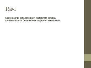 Narkomaania esitlus #5