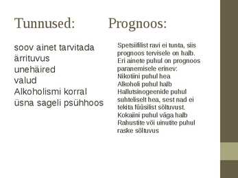 Narkomaania esitlus #6