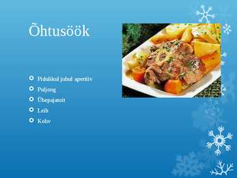 Prantsuse köögi ülevaate esitlus #12