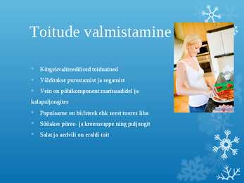 Prantsuse köögi ülevaate esitlus #5