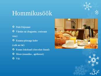 Prantsuse köögi ülevaate esitlus #9