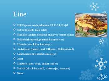 Prantsuse köögi ülevaate esitlus #10