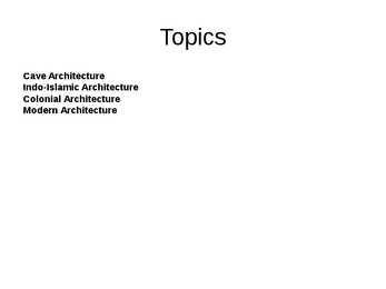 Indian Architecture #2