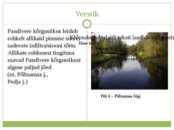 Pandivere Kõrgustik - Esitlus #6