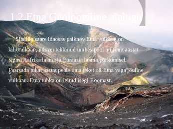 Vulkaanid-Hekla ja Etna - Esitlus #6