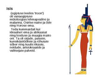 Vana-Egiptuse maailmapilt-powerpoint #17