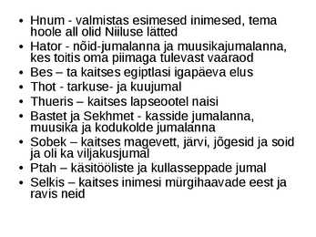 Vana-Egiptuse maailmapilt-powerpoint #21