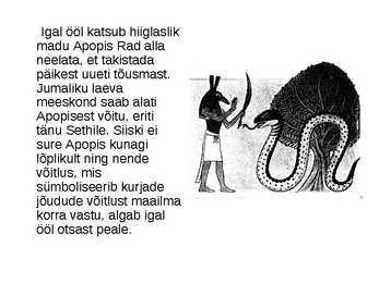 Vana-Egiptuse maailmapilt-powerpoint #8