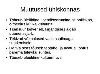 Eesti kirjandus sulaajal-1956-1968--powerpoint #2