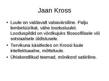 Eesti kirjandus sulaajal-1956-1968--powerpoint #15