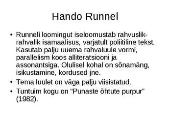Eesti kirjandus sulaajal-1956-1968--powerpoint #19