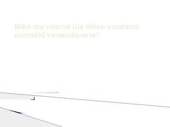 Miks me näeme üle lõkke vaadates esemeid virvendavana