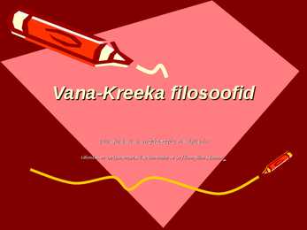 Vana-Kreeka filosoofid