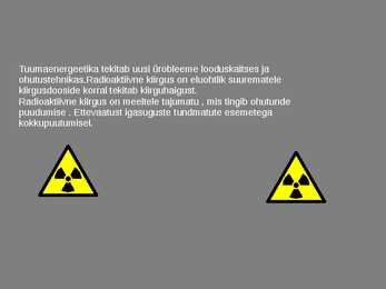 Tuumaenergia ja selle kasutamine - Füüsika 9 Klass--esitlus #9