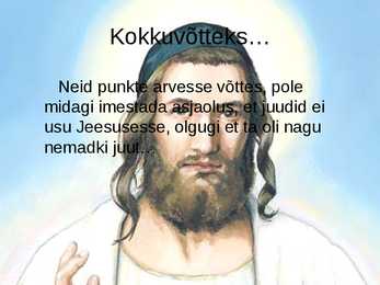 Miks põlgavad juudid Jeesust-- esitlus #9
