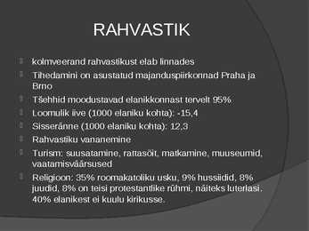 Tšehhi Vabariik - esitlus #6