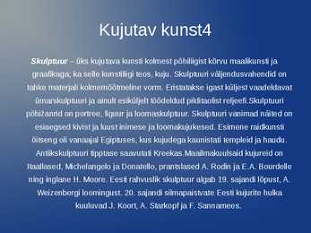 Kunstiliigid - esitlus #7