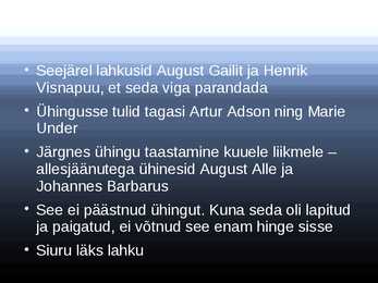 Kirjandusrühmitus Siuru - esitlus #7