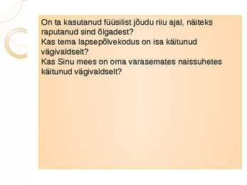 Perevägivald - esitlus #11