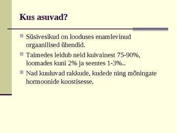 Süsivesikud esitlus #5