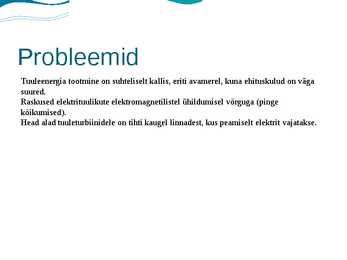 Ettekanne teemal-Tuuleenergia #11