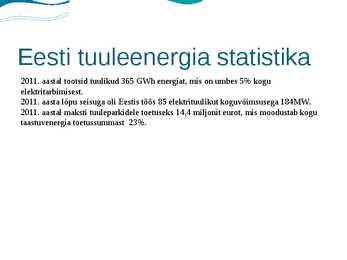 Ettekanne teemal-Tuuleenergia #21
