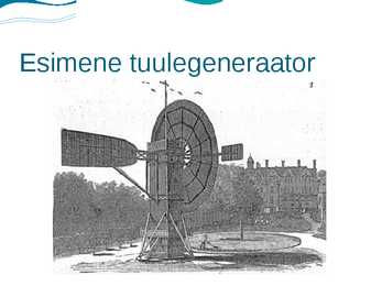 Ettekanne teemal-Tuuleenergia #4
