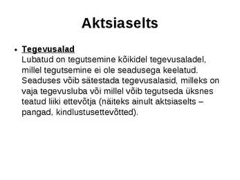 Ettevõtluse alused äriühingud #48