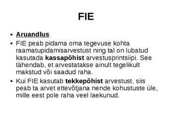 Ettevõtluse alused äriühingud #60