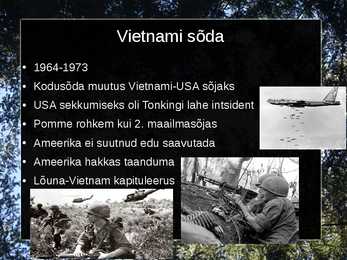 Vietnami sõda - esitlus #4