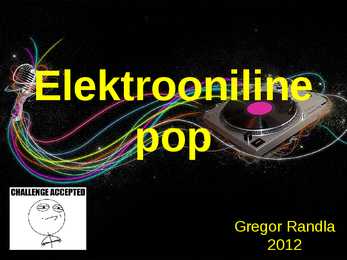Elektropop