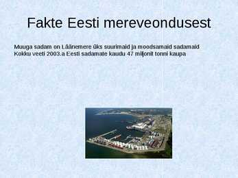 Meretransport - esitlus #6