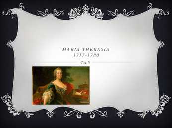 Maria Theresia Powerpoint esitlus