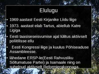 Hando Runneli eluloo esitlus #4
