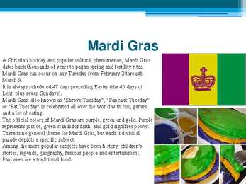 Mardi Gras esitlus #2