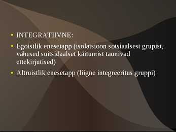 Suitsiid ehk enesetapp #5