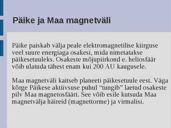 Ökoloogia energia loeng #11