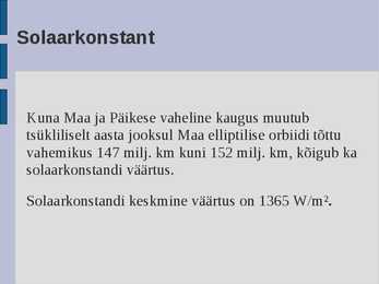 Ökoloogia energia loeng #18