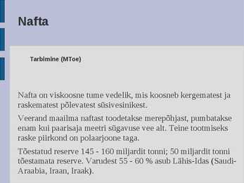 Ökoloogia energia loeng #84