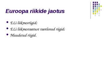 Euroopa riigid- esitlus- #2