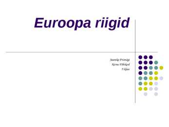 Euroopa riigid- esitlus-