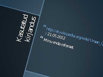 Päikesesüsteemi seitsmes planeet - Uraan-PowerPoint esitlus #11