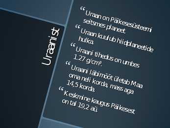 Päikesesüsteemi seitsmes planeet - Uraan-PowerPoint esitlus #4