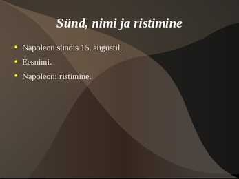 Napoleoni powerpoint #2