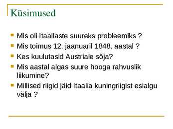ITAALIA esitlus #11