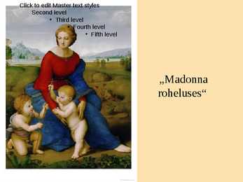 Kõrgrenessanss kujutavas kunstis powerpoint #11