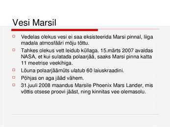 Marss-Marsi sateliidid ja kuud #5