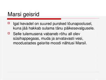 Marss-Marsi sateliidid ja kuud #6