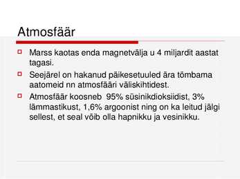 Marss-Marsi sateliidid ja kuud #7