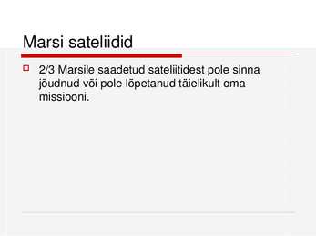 Marss-Marsi sateliidid ja kuud #9